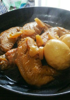 うまうま☆手羽先のニンニク煮-レシピのメイン写真