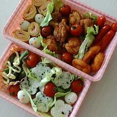 รูปของ 親子遠足のお弁当～