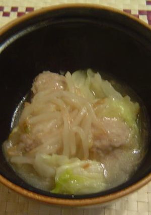☆とろとろ~!ヘルシーな肉団子の塩煮☆-レシピのメイン写真
