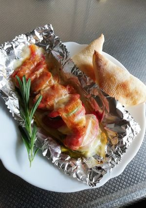 簡単重ね焼き-レシピのメイン写真