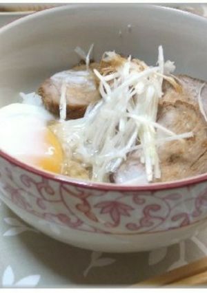手作りチャーシュー丼-レシピのメイン写真
