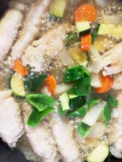 大葉となすの肉巻きと野菜たっぷり甘味噌煮-レシピのメイン写真