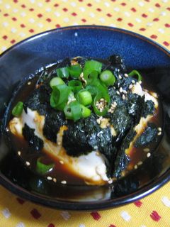 焼き肉のタレで☆やっこ!-レシピのメイン写真