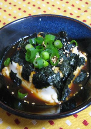 焼き肉のタレで☆やっこ！-レシピのメイン写真