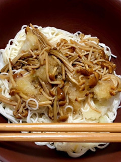 レンジで簡単!なめたけおろしそうめん-レシピのメイン写真