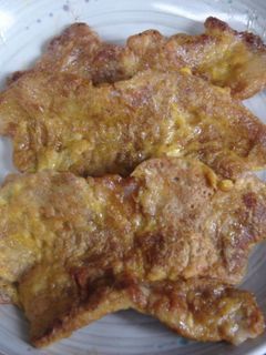 お弁当に♪カレーde豚肉ピカタ-レシピのメイン写真