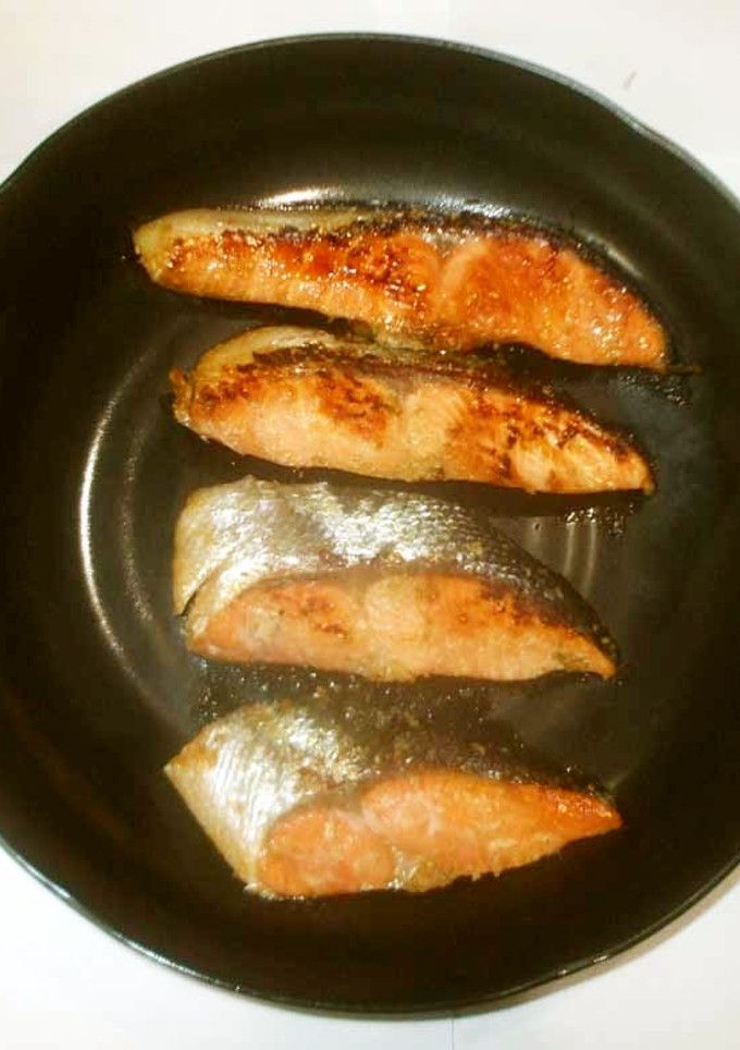 鮭のゴマ味噌焼き♪簡単-レシピのメイン写真