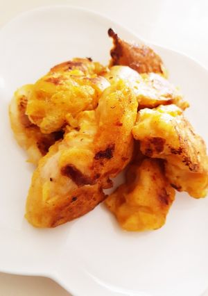 ふっくらやわらか♪カレー味のささみ天ぷら-レシピのメイン写真