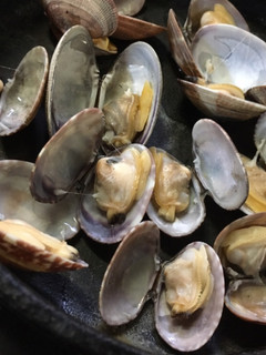 超簡単!スキレットでアサリ焼き-レシピのメイン写真