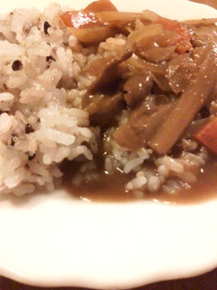 食物繊維たっぷりごぼうカレー-レシピのメイン写真