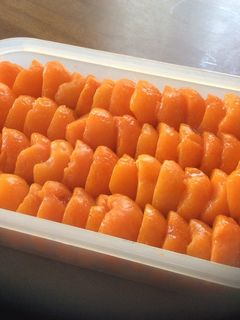 あんずのシロップ漬け-レシピのメイン写真