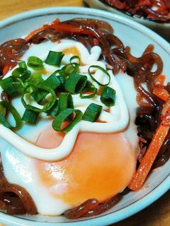 糸こんにゃくの炒め煮 卵とじ-レシピのメイン写真