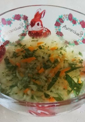 離乳食☆基本のシンプル野菜スープ♪-レシピのメイン写真
