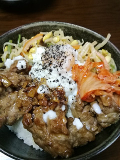 市販のナムルでビビンバ丼-レシピのメイン写真