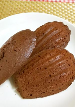★美味しい濃厚な＊チョコマドレーヌ＊♪-レシピのメイン写真