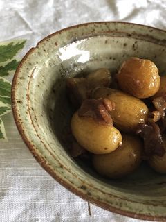 ちっちゃな☆じゃがいも☆揚げ煮-レシピのメイン写真