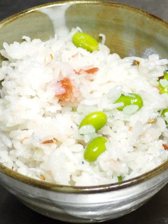 梅しらすご飯-レシピのメイン写真