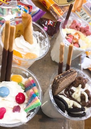 色とりどり！簡単パフェ！！-レシピのメイン写真