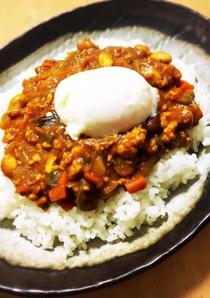 市販のカレールー使用簡単キーマカレー-レシピのメイン写真