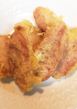 天ぷら粉が余ったら魚肉ソーセージの天ぷら-レシピのメイン写真
