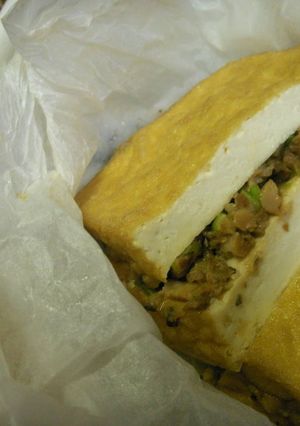 ♪クックパーで簡単厚揚げサンド♪-レシピのメイン写真