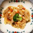 野菜餡かけ 豆腐ハンバーグ ♫