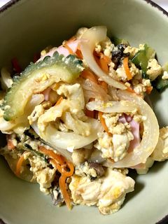 ゴーヤチャンプル-レシピのメイン写真