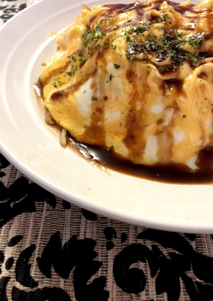 超簡単 とん平焼き風-レシピのメイン写真