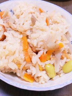 余り物で炊き込みごはん-レシピのメイン写真
