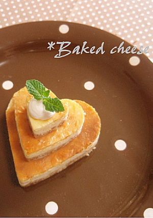 ベイクドチーズケーキ-レシピのメイン写真