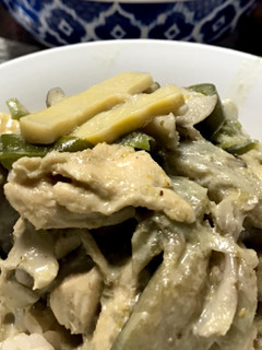 簡単!ナスと鶏肉のグリーンカレー-レシピのメイン写真