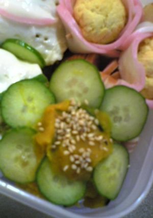 お弁当☆Flowerサラダ-レシピのメイン写真