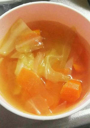 たっぷり野菜のコンソメスープ-レシピのメイン写真
