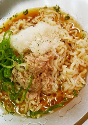 簡単！大根おろしとツナの冷しラーメン-レシピのメイン写真