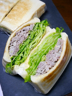 簡単!レタスたっぷり☆ぎゅ~レタスサンド-レシピのメイン写真