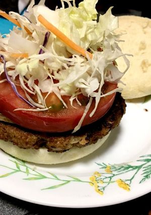 自分で作るハンバーガー-レシピのメイン写真