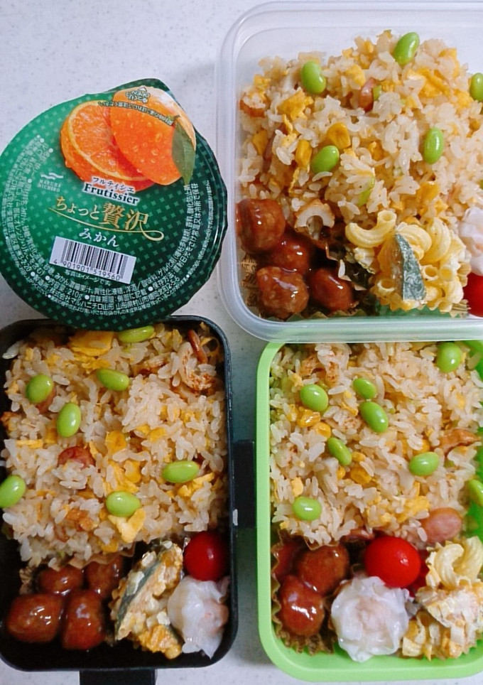 ☆高校生娘と小学生息子と私のお弁当☆81-レシピのメイン写真