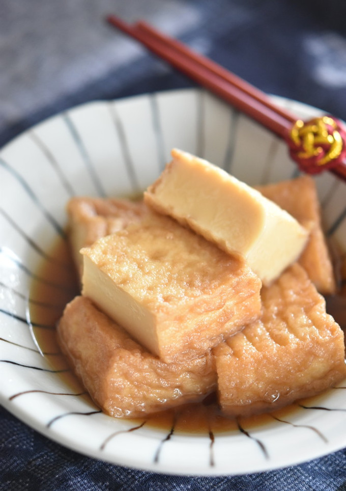 レンジで簡単♪厚揚げ豆腐のうま煮-レシピのメイン写真