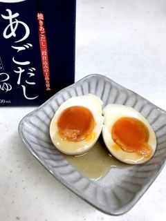 めんつゆで簡単味玉-レシピのメイン写真