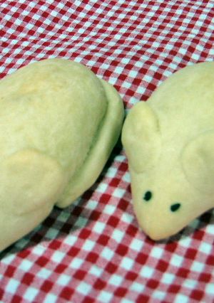 ねずみのチーズパン-レシピのメイン写真