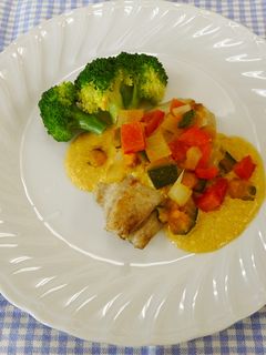 あじのソテー~ヨーグルトカレーソース~-レシピのメイン写真