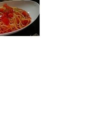ﾌﾚｯｼｭ☆ﾄﾏﾄｿｰｽｽﾊﾟｹﾞｯﾃｨ-レシピのメイン写真