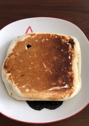 簡単パンケーキ HMなし 卵なし-レシピのメイン写真
