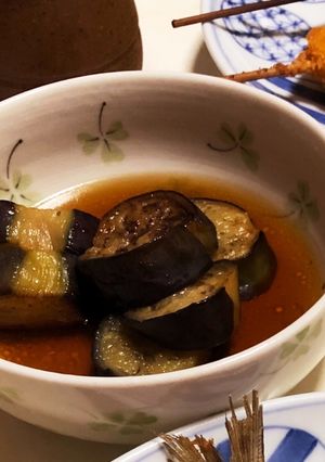 フライパンで簡単 茄子の焼き浸し-レシピのメイン写真