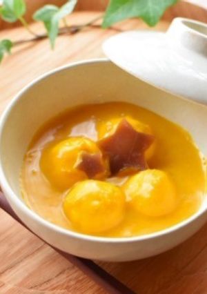 腎臓病食にも かぼちゃ汁粉 冬至-レシピのメイン写真