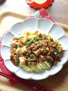 麻婆豆腐のあんかけ焼きそば-レシピのメイン写真