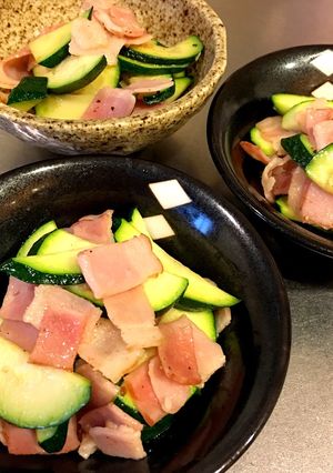 ＊ズッキーニとベーコンの炒め物＊-レシピのメイン写真