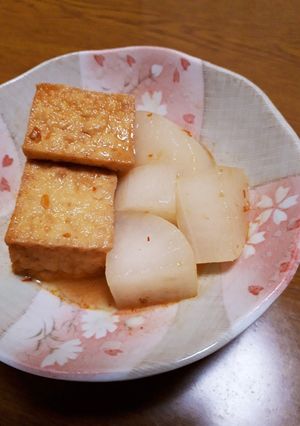 厚揚げと大根のピリ辛煮-レシピのメイン写真