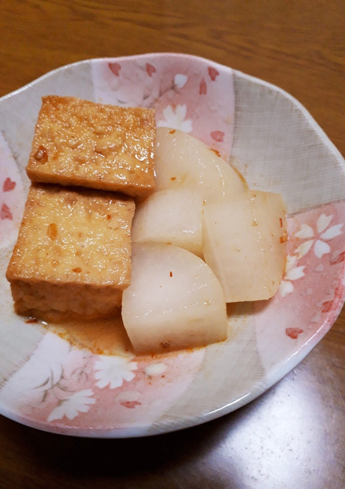 厚揚げと大根のピリ辛煮-レシピのメイン写真