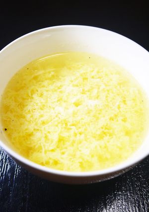 鶏むね･鶏もものゆで鶏の旨みで！卵スープ-レシピのメイン写真